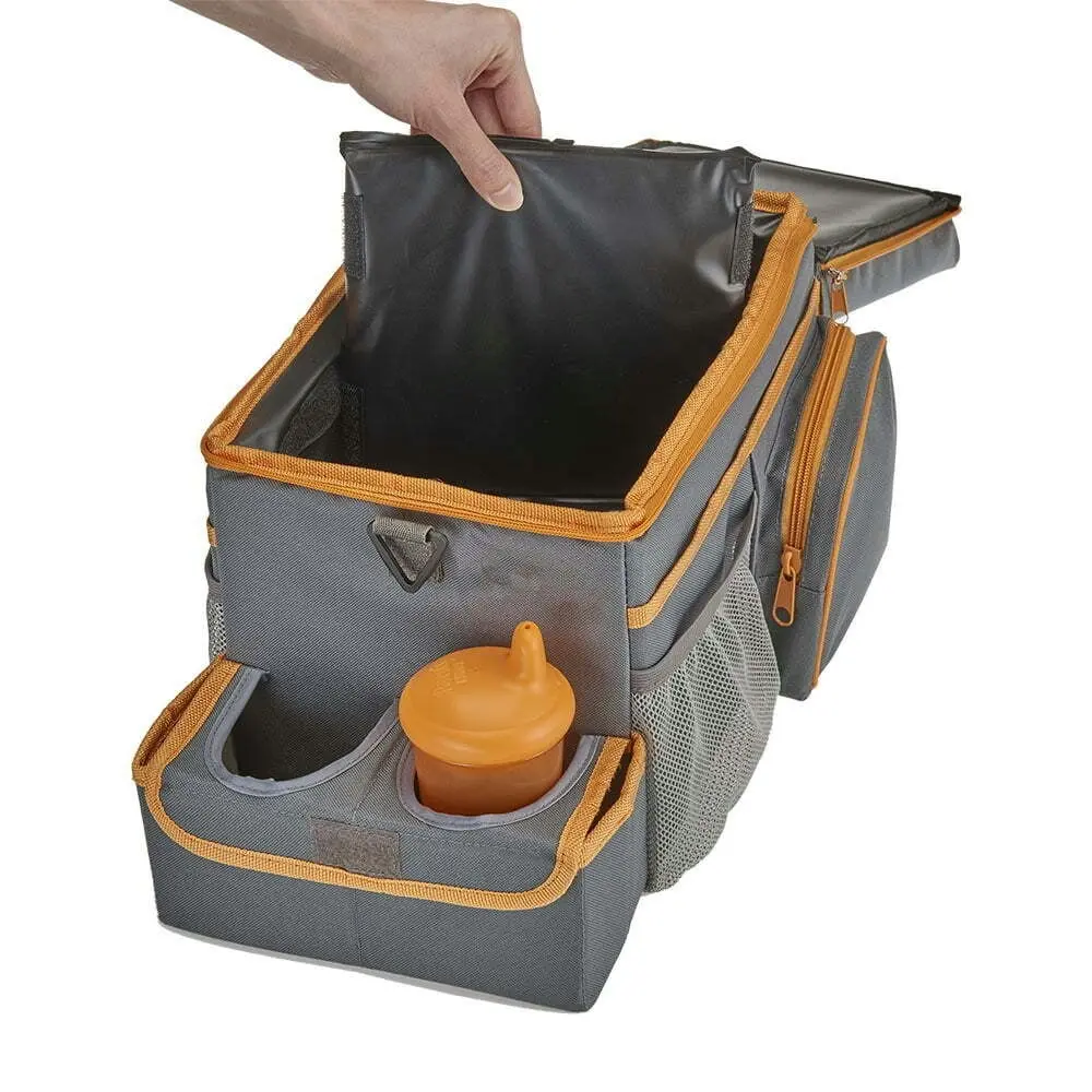 High Road Carhop Seat Compartment Organiser Snack Storage w/ Insulated Cooler