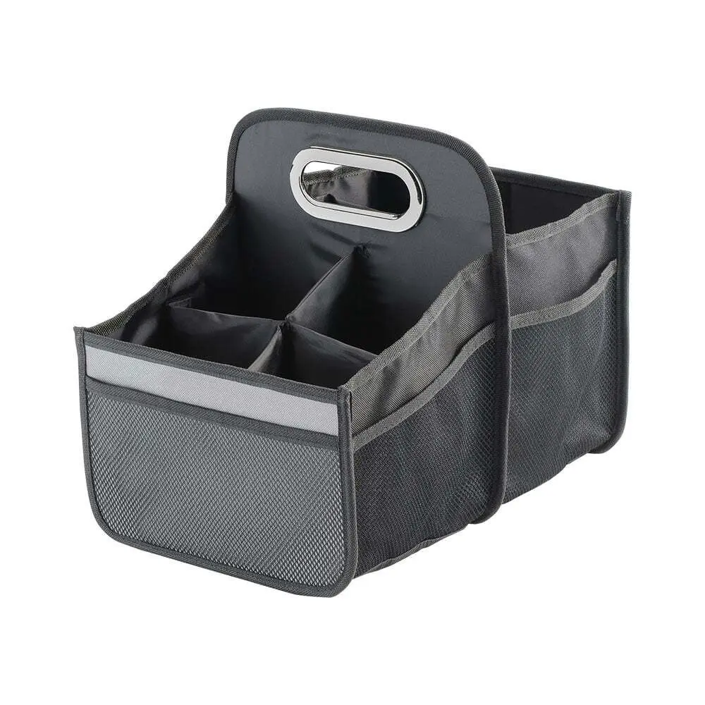 High Road Portable Seat Caddy Organiser Travel Storage w/ Carry Handle Black