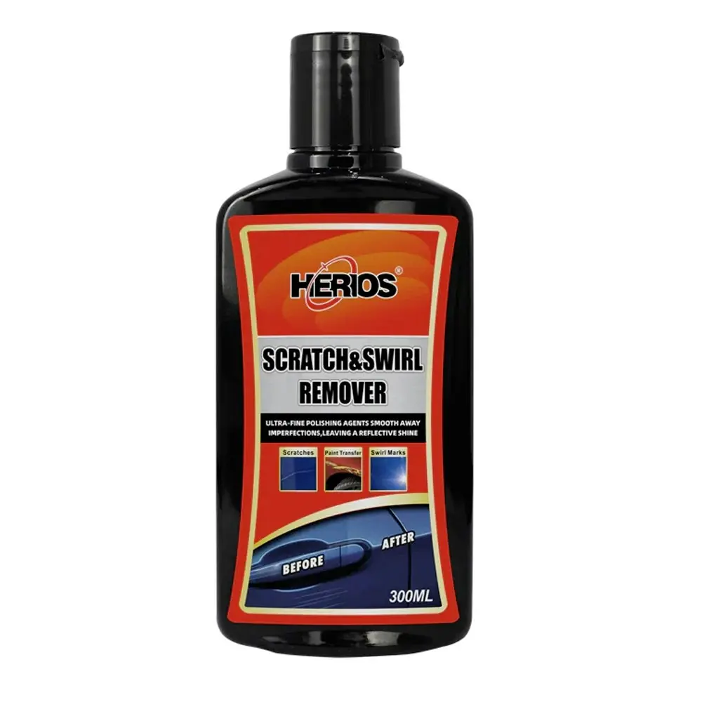 2PK Herios 300ml Scratch Mark & Swirl Remover Automotive Paint Cleaner/Polisher