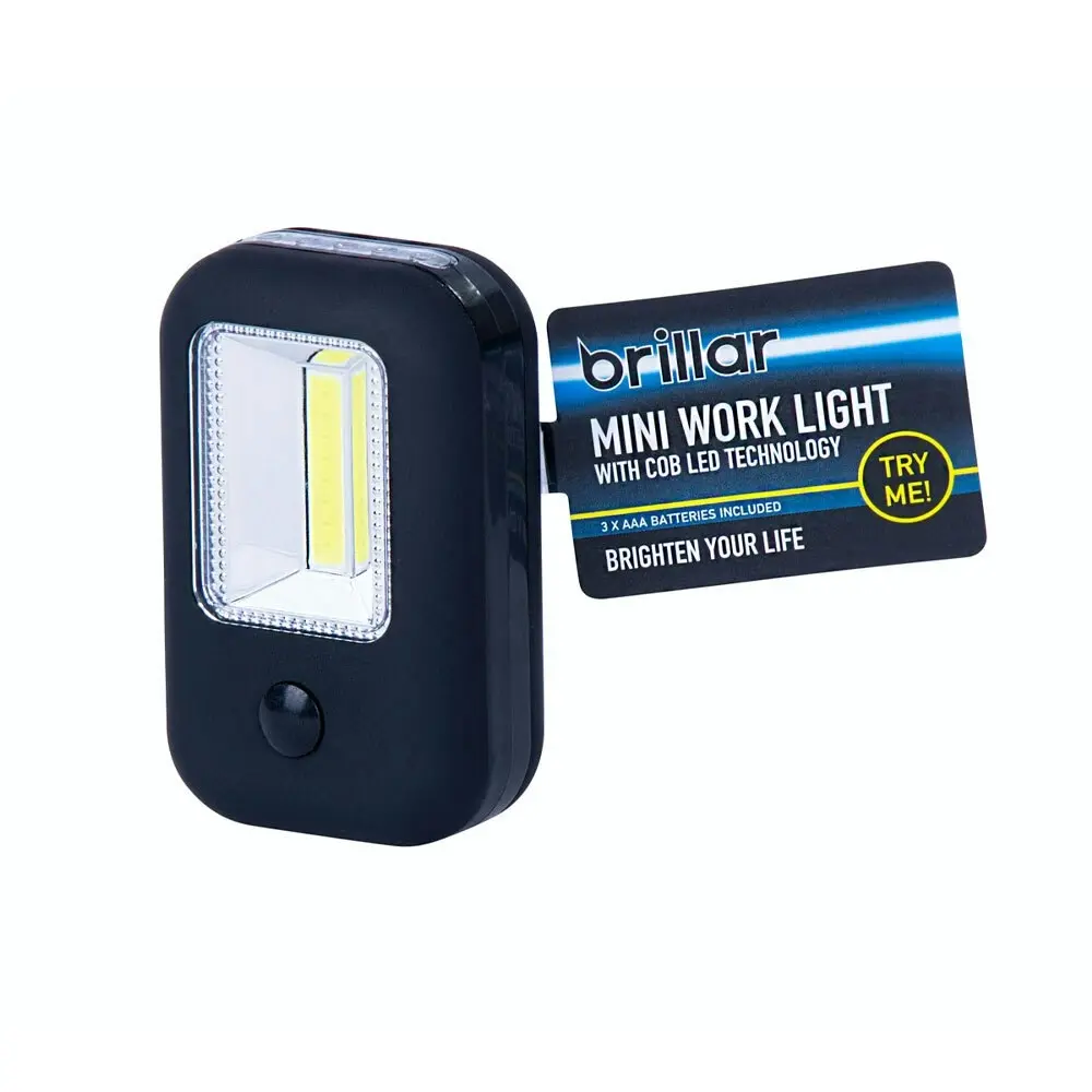 Brillar Super Bright Mini Work Light - w/ COB LED Technology 200lm Assorted