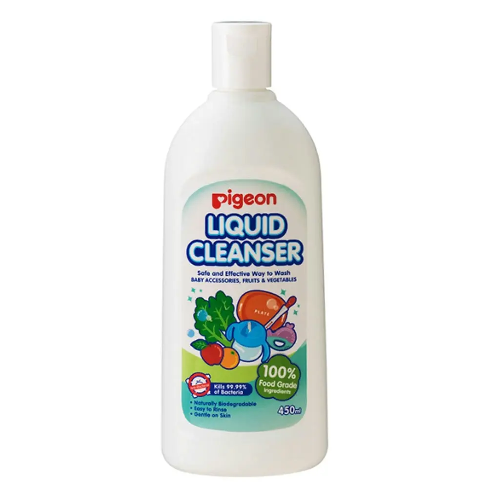 PIGEON 900ml Liquid Cleanser/Soap for Baby Teat/Bottles/Toys/Fruit/Vegetables