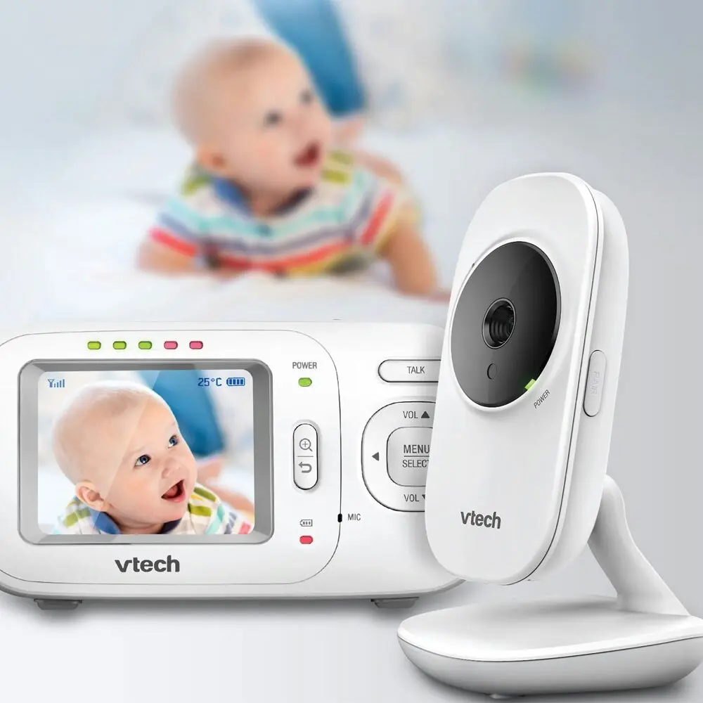 VTech 2.4" LCD Video/Audio Mountable Safety Night Vision Monitor f/ Baby/Kids