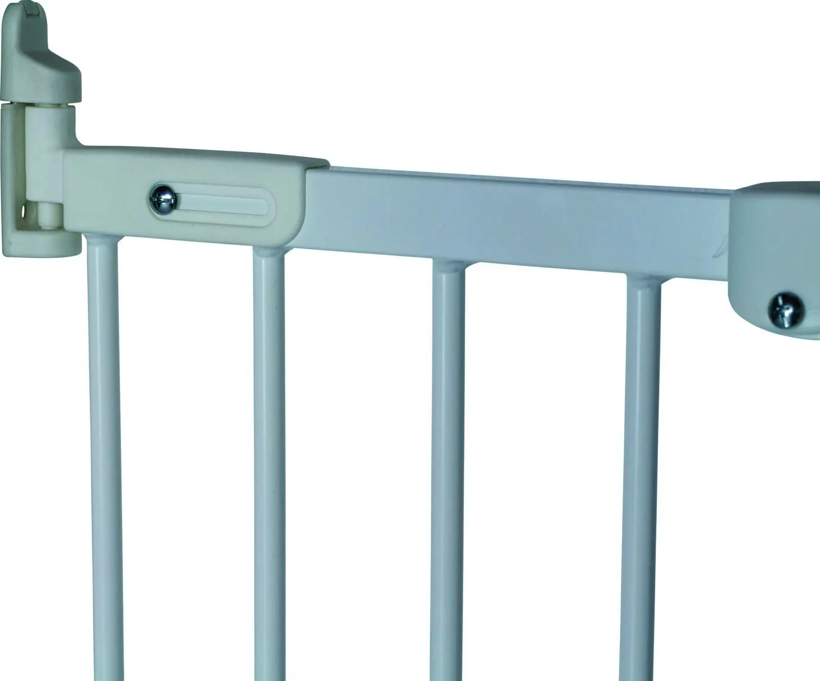 BabyDan Flexi Fit Baby Safety Gate Adjustable Barrier Protection Fence White