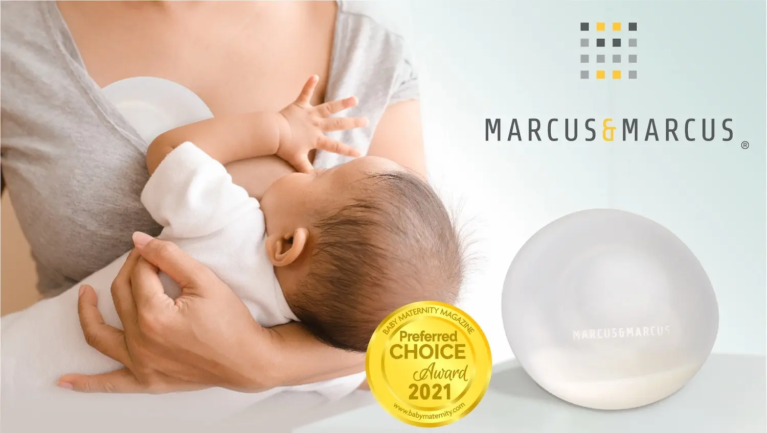 Marcus & Marcus Breastmilk Collector Extremely Soft Food Grade Padded Silicone