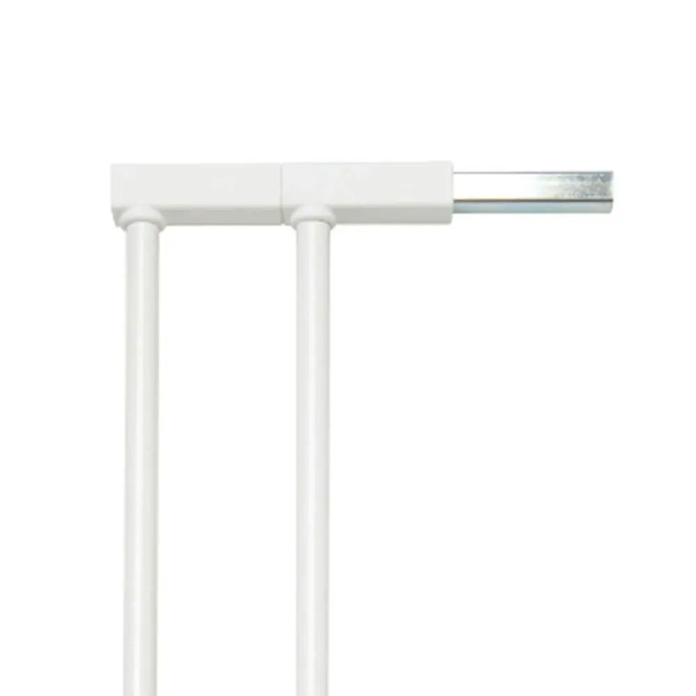 BabyDan Premier 2-Bar Extension For Baby Safety Gate Barrier Protection White