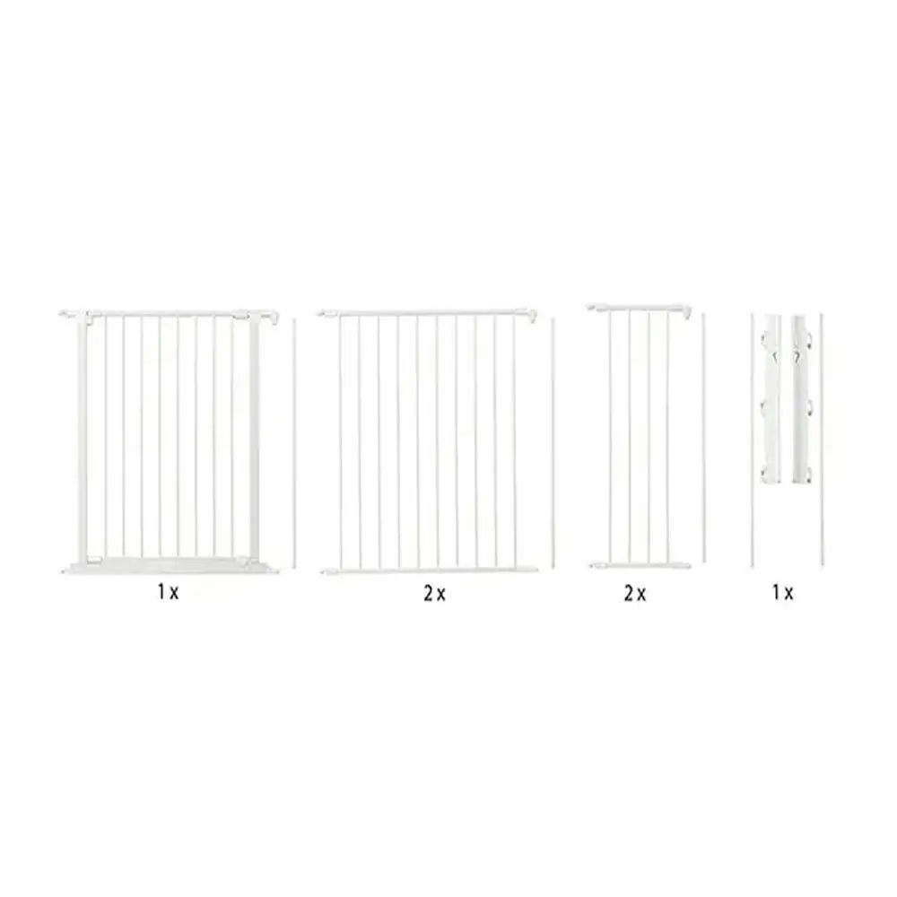 BabyDan Flex Configure System XL Baby/Infant Safety Gate Protection Barrier WHT