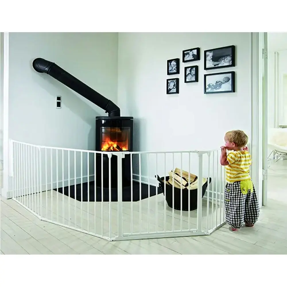 BabyDan Flex Configure System XL Baby/Infant Safety Gate Protection Barrier WHT