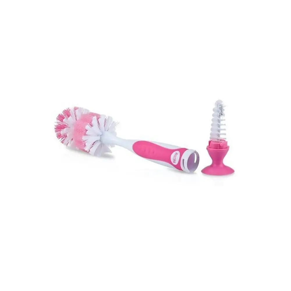 Nuby Easy Clean Bottle and Teat Suction Cleaning Scrubing Brush Assorted