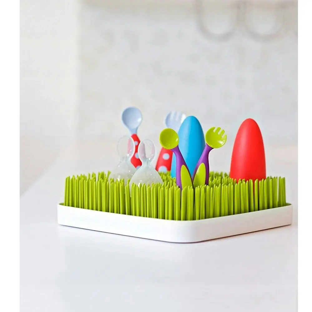 Boon Grass Countertop Drying Rack/Holder/Dryer for Infant/Baby Bottle/Utensils