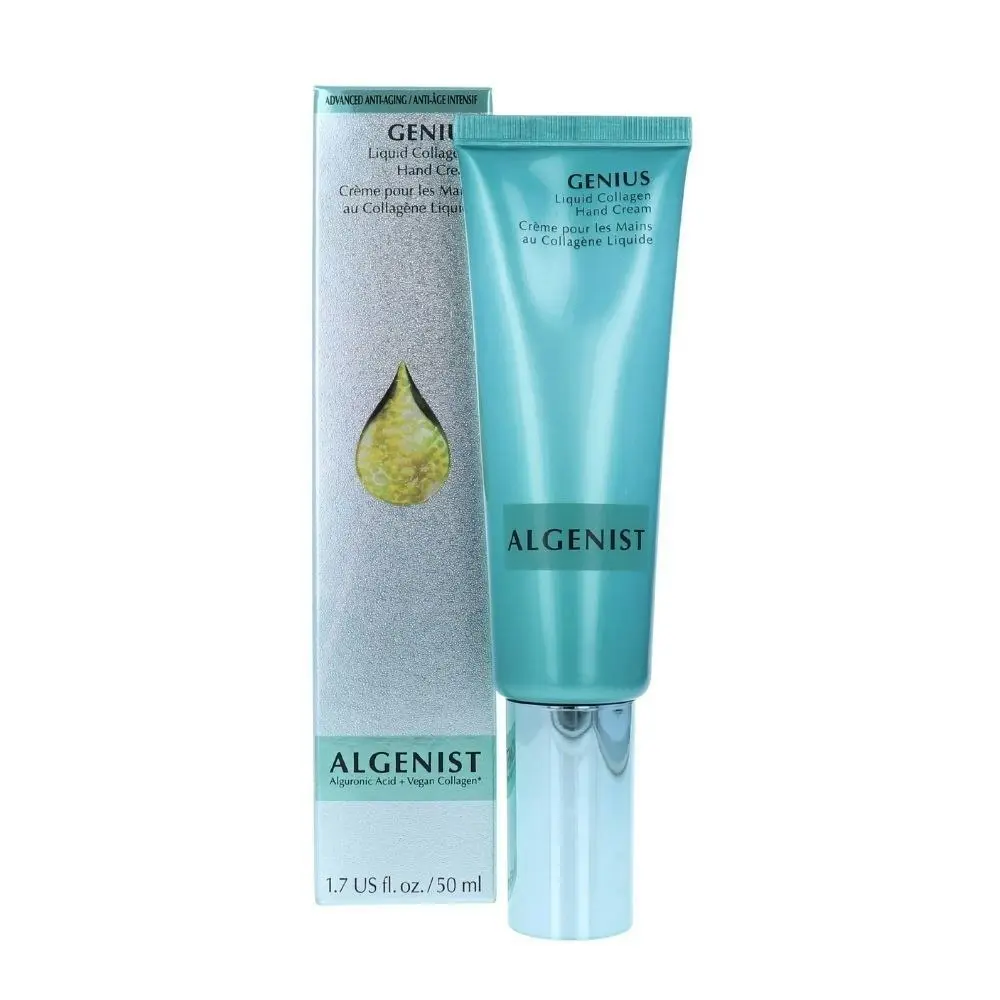 Algenist Genius Liquid Collagen Hand Cream 50ml Nourishing Moisturiser Skin Care