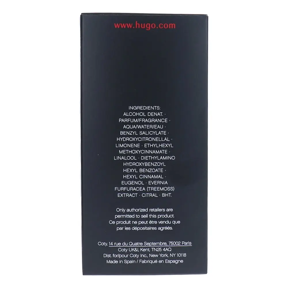 Hugo Boss Hugo Deep Red Woman Eau De Parfum 50ml Spray Fragrance Perfume EDP