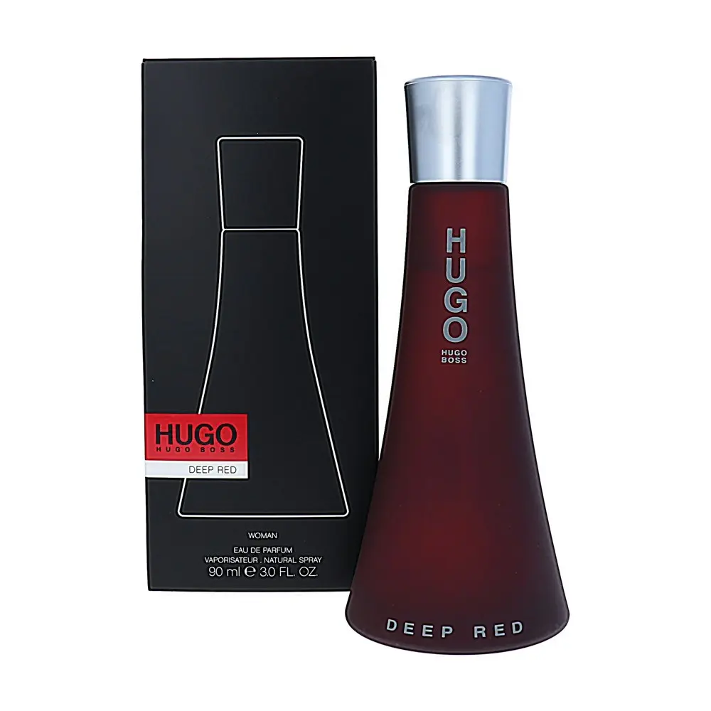 Hugo Boss Deep Red Woman Eau De Parfum 90ml Spray Fragrance Perfume Scent EDP