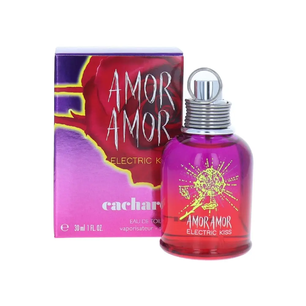 Cacharel Amor Amor Electric Kiss Eau De Toilette 30ml Spray Women's Perfume EDT