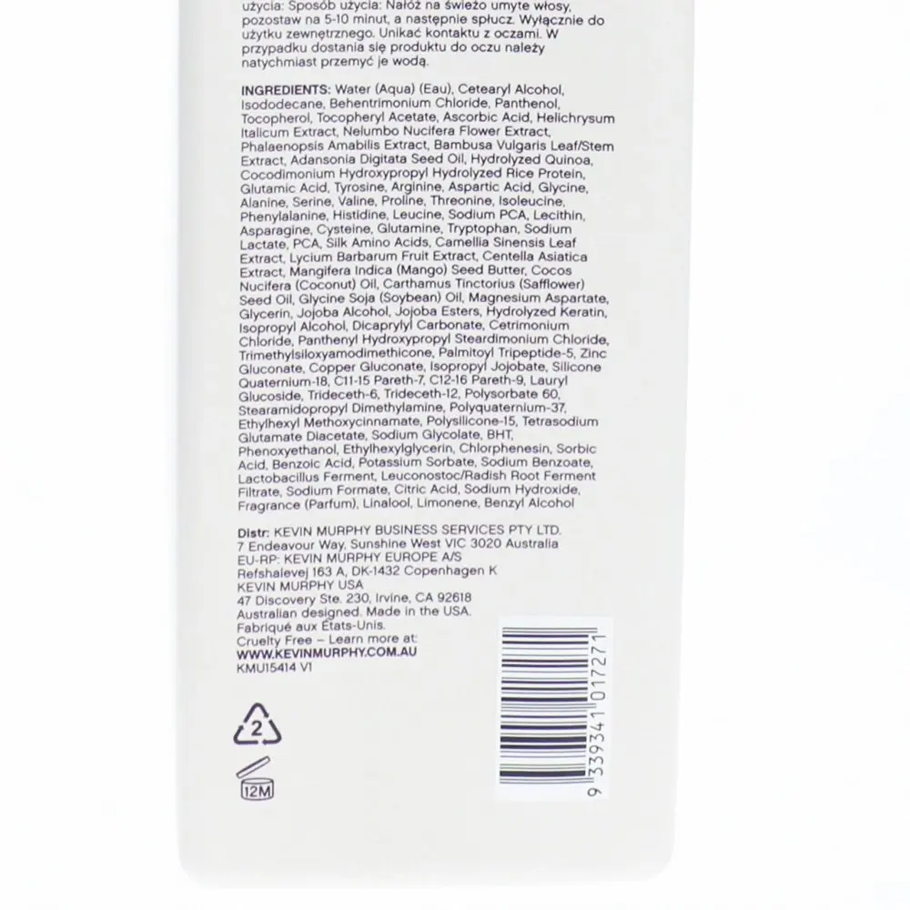 Kevin Murphy Young Again 1L Restorative Softening Hair Masque Care/Treatment