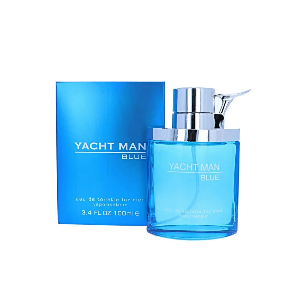 Yacht Man Blue Eau De Toilette For Men Scent 100ml Spray Men's Body Fragrance