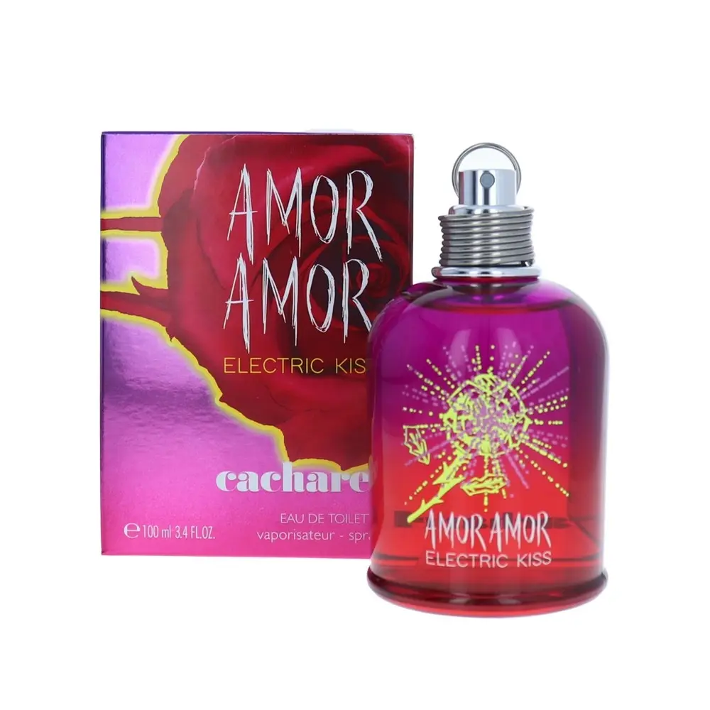 Cacharel Amor Amor Electric Kiss Eau De Toilette 100ml Spray Women's Perfume EDT