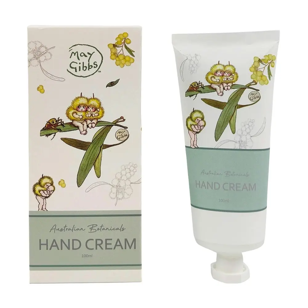 2x Urban Australian Botanicals 100ml May Gibbs Hand Cream Moisturising GRN/YLLW