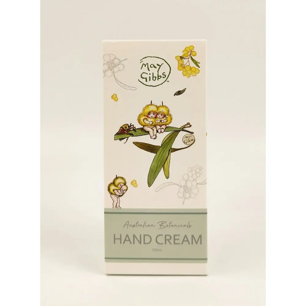 2x Urban Australian Botanicals 100ml May Gibbs Hand Cream Moisturising GRN/YLLW