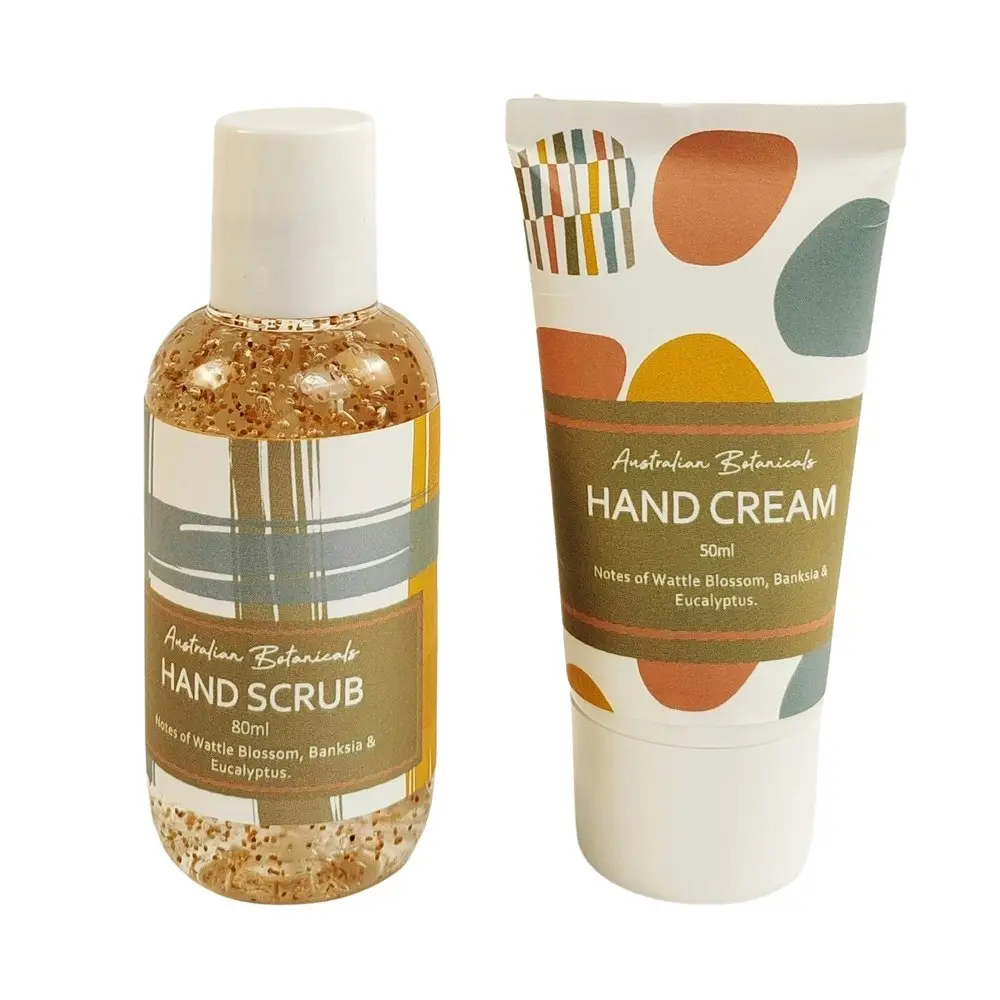 2x 2pc Urban Maldon 80ml Exfoliating Hand Scrub & 50ml Cream Moisturising Set