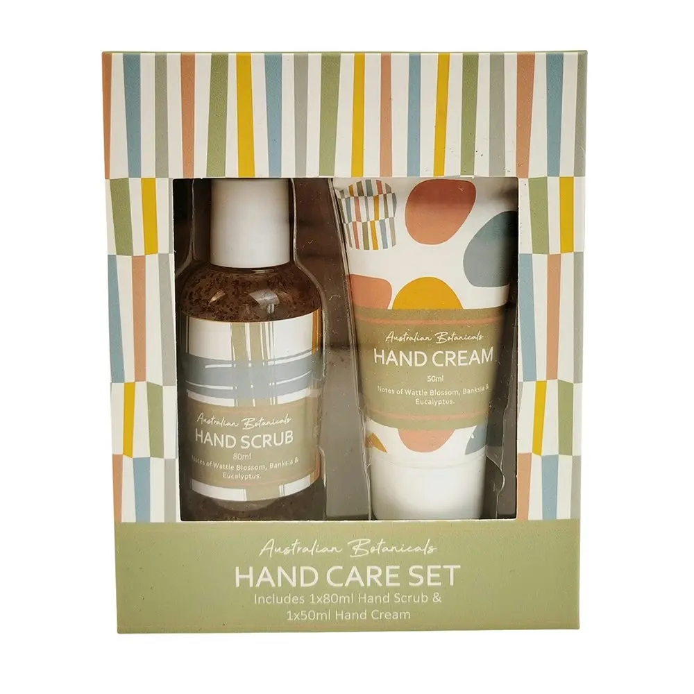 2x 2pc Urban Maldon 80ml Exfoliating Hand Scrub & 50ml Cream Moisturising Set