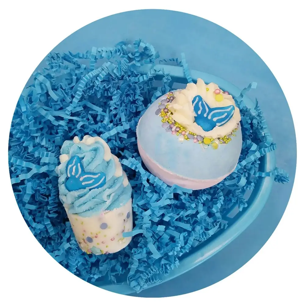 2PK Bomb Cosmetic Mermazing Scented Bath Bomb Blaster Body Skin Shower Fragrance