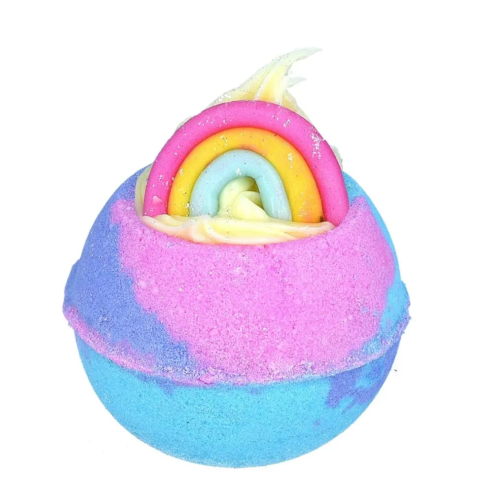 2PK Bomb Cosmetic Rainbow Vibes Bath Bomb Blaster Body Fragrance Bathing Fizzy