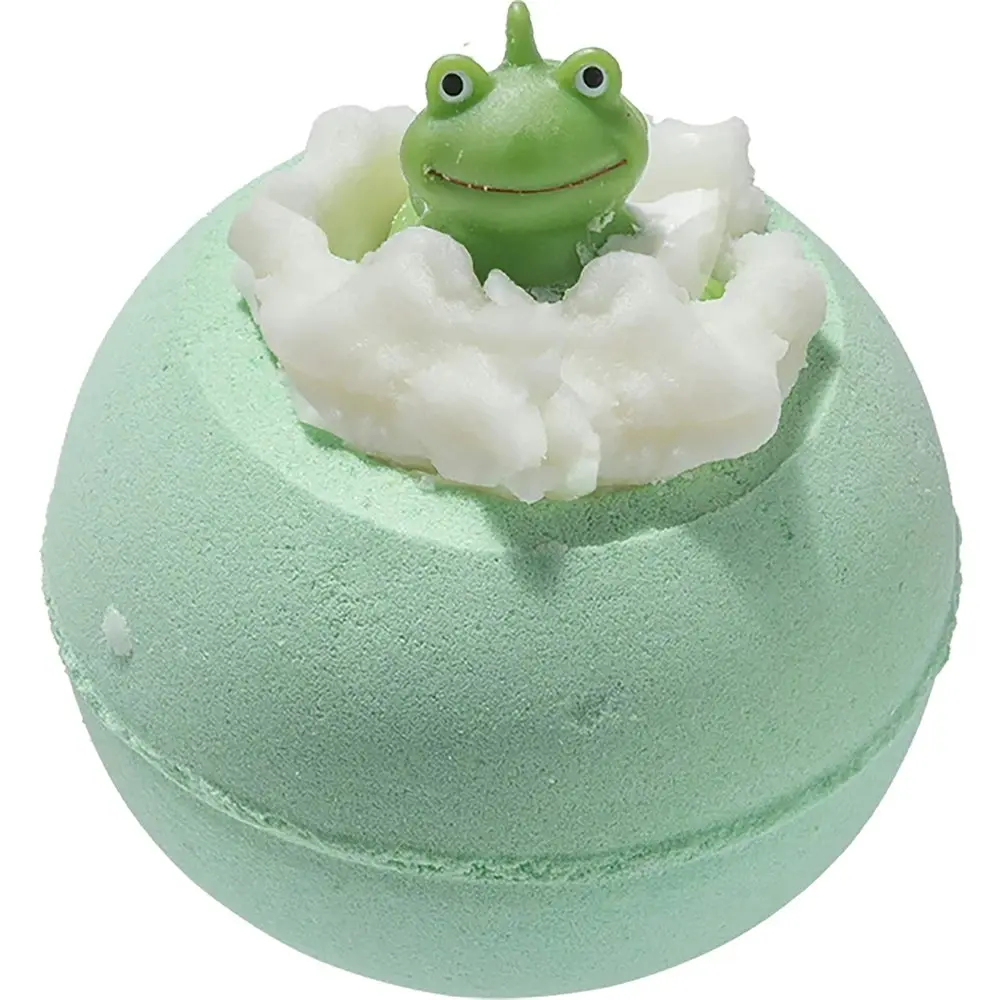 2PK Bomb Cosmetic It's Not Easy Being Green Bath Bomb Blaster w/ Toy Tub Fizzy