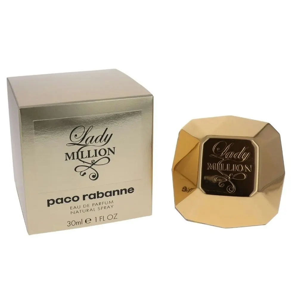 Paco Rabanne Lady Million Eau De Parfum 30ml Natural Spray Women's Fragrance EDP