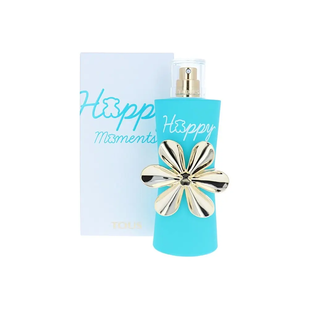 Tous Happy Moments Eau De Toilette Scent 90ml Spray Floral Fruity Fragrance EDT