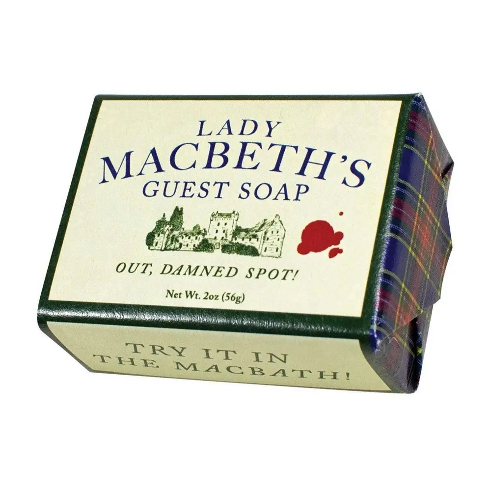 4PK Unemployed Philosopher Guild 56g Scented Body Bar Soap Lady Macbeth's Guest