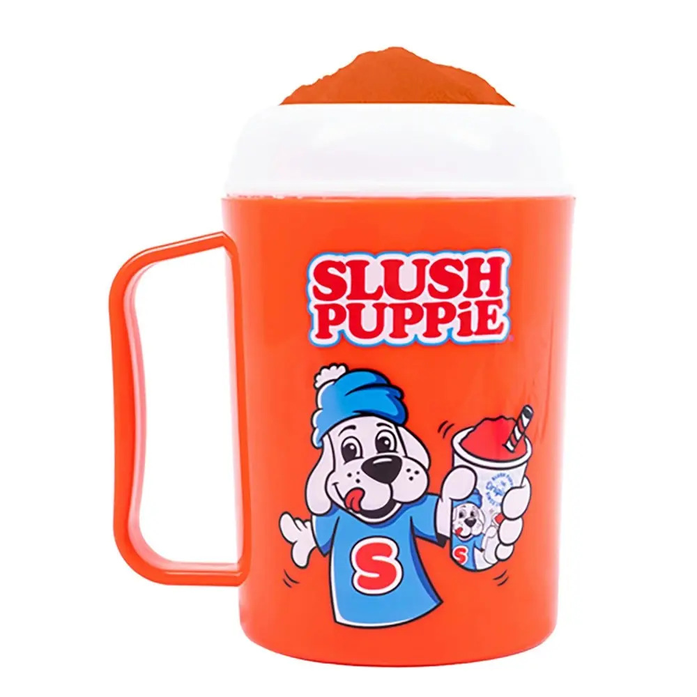 Fizz Creations Slush Puppie Making Cup & Strawberry Syrup Drink Maker Fun Set