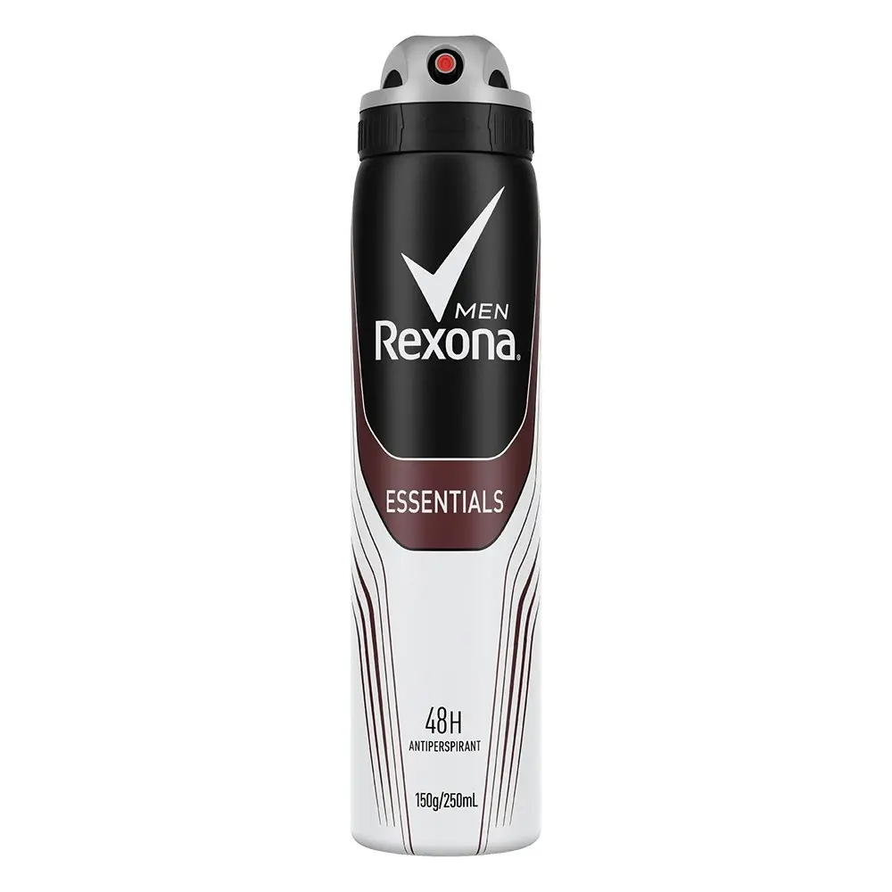 6x Rexona Anti-Perspirant 250ml Men Deodorant 48h Protect Body Spray Essentials