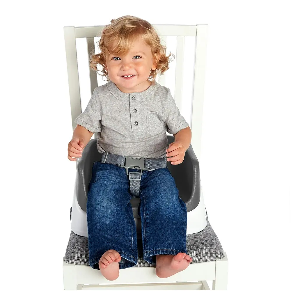 Ingenuity SmartClean Kids/Toddler Feeding High Chair/Booster Seat 16m+ Slate/GRY