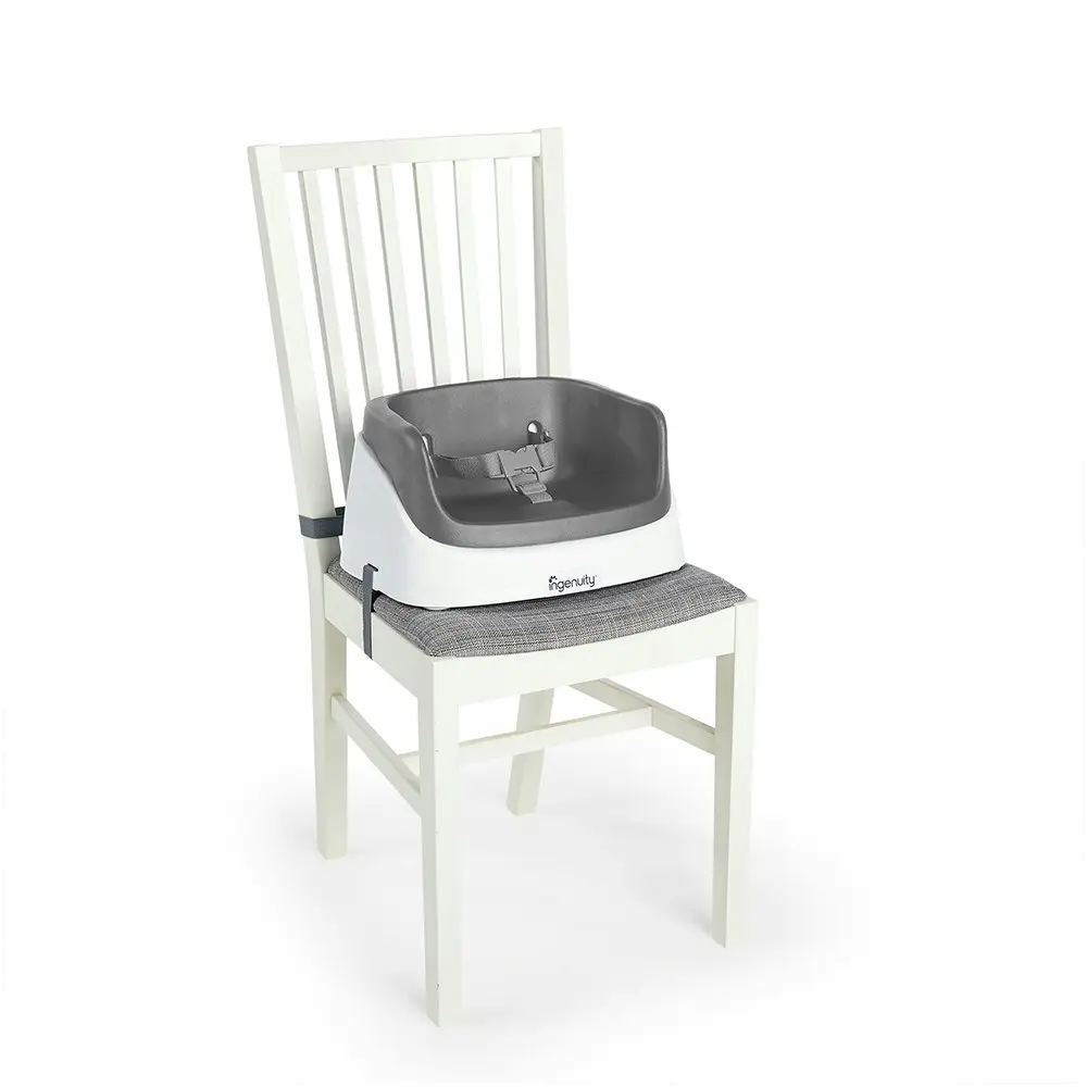 Ingenuity SmartClean Kids/Toddler Feeding High Chair/Booster Seat 16m+ Slate/GRY