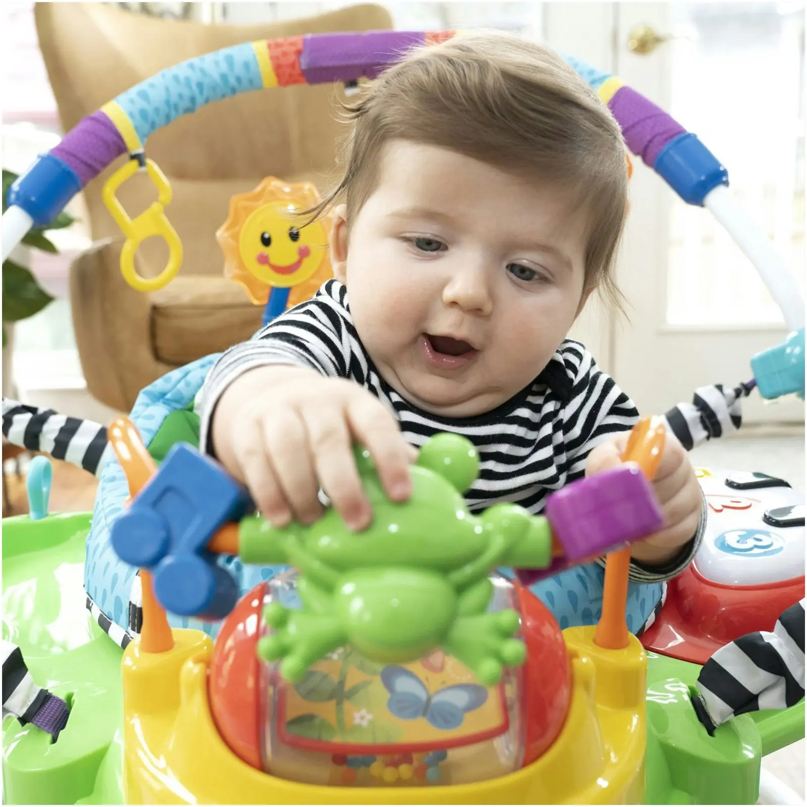 Baby Einstein Be Neighborhood Toddler Activity Jumpers/Music/Toys/Sound