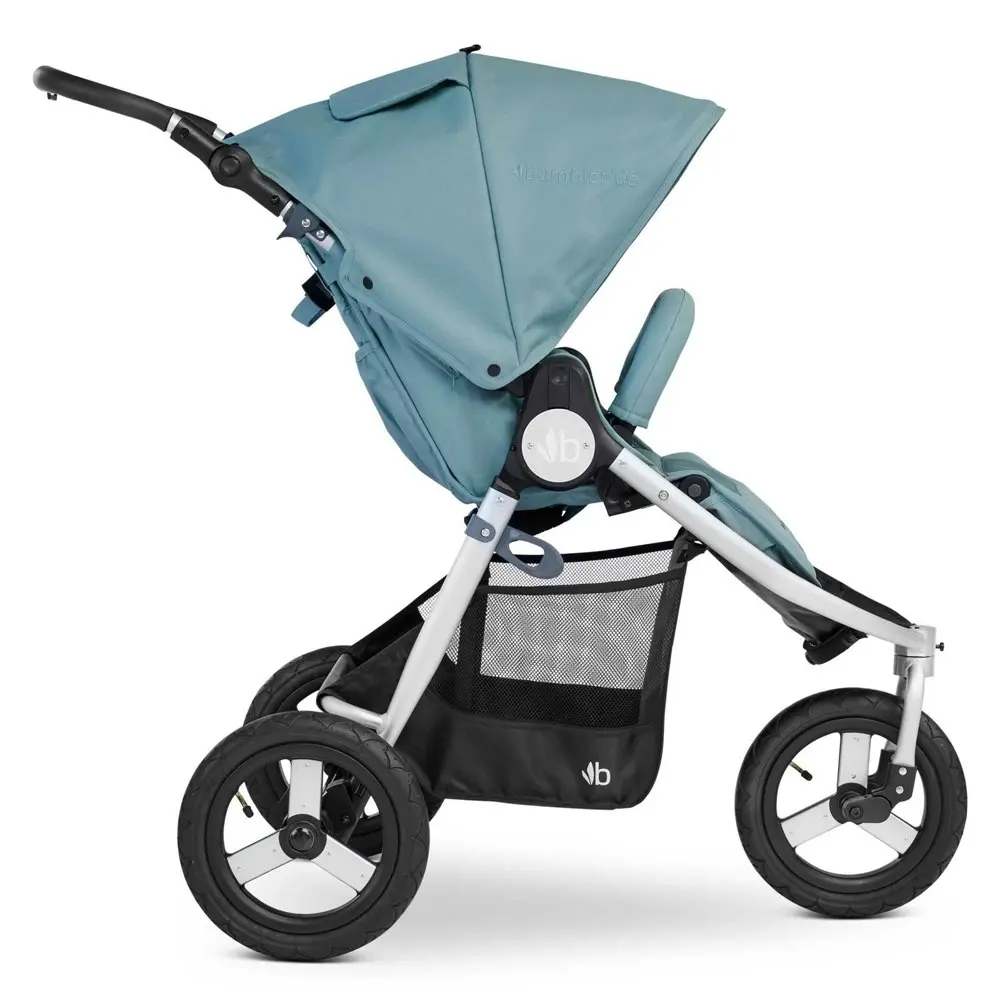 Bumbleride Indie Newborn/Infant Stroller Pushchair Pram Lightweight Sea Glass