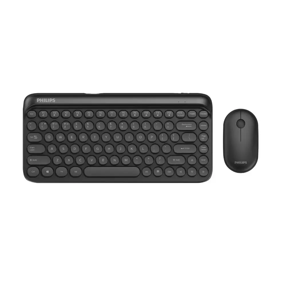 Philips Bluetooth Wireless Keyboard/Optical Mouse Set for Laptop PC Computer