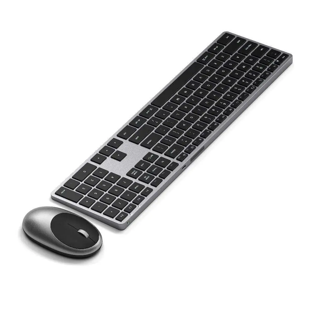 Satechi MX3 Wireless Bluetooth Keyboard & Mouse Combo For iMac/iPad Space Grey