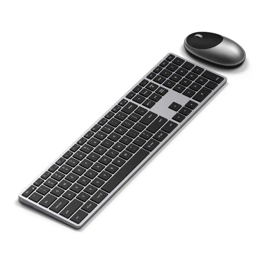 Satechi MX3 Wireless Bluetooth Keyboard & Mouse Combo For iMac/iPad Space Grey