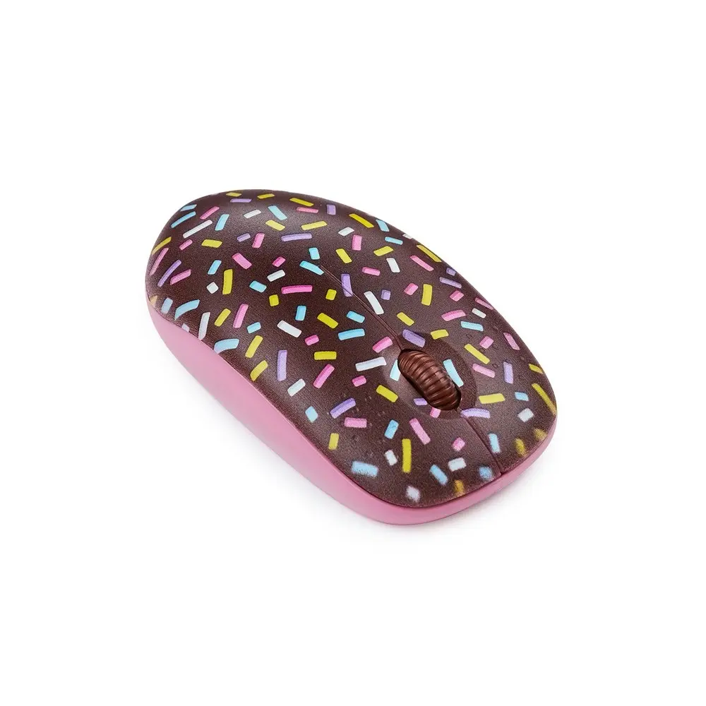 Mustard Choco Loco 16cm Wireless PC/Laptop Computer Home/Office Optical Mouse