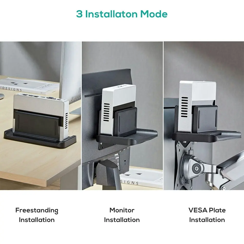 Activiva 3KG Multifunctional Thin Client/NUC/Mini-PC VESA Mount Stand 5-70mm