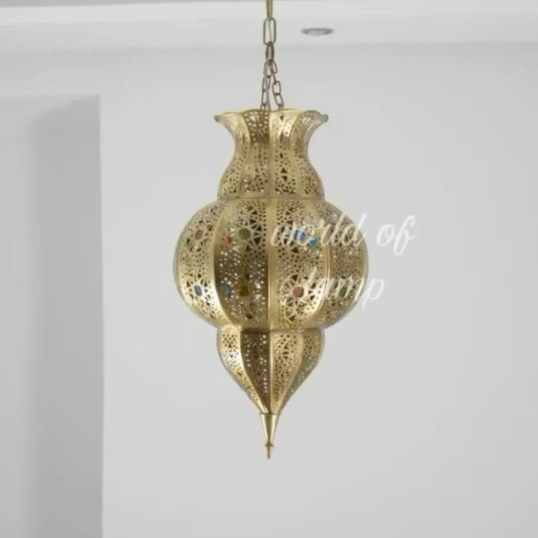 Fez Furniture & Homewares Genuine Moroccan Fretwork Pendant Light Shade - Hassan