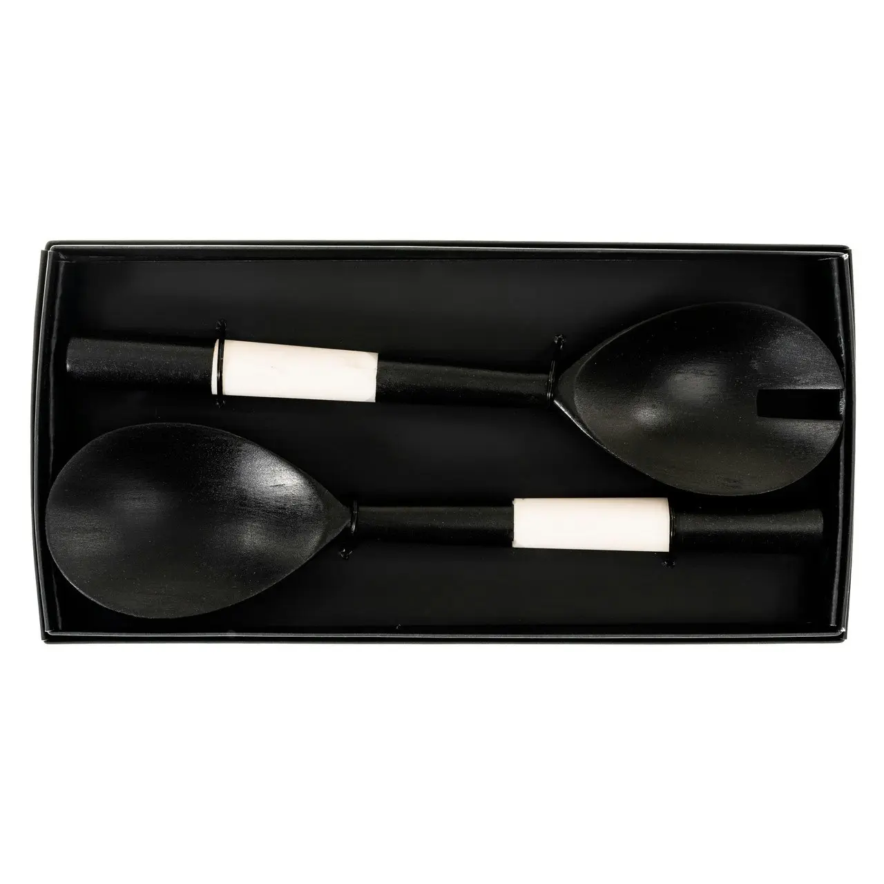 Casa Set of 2 Monochrome Salad Servers