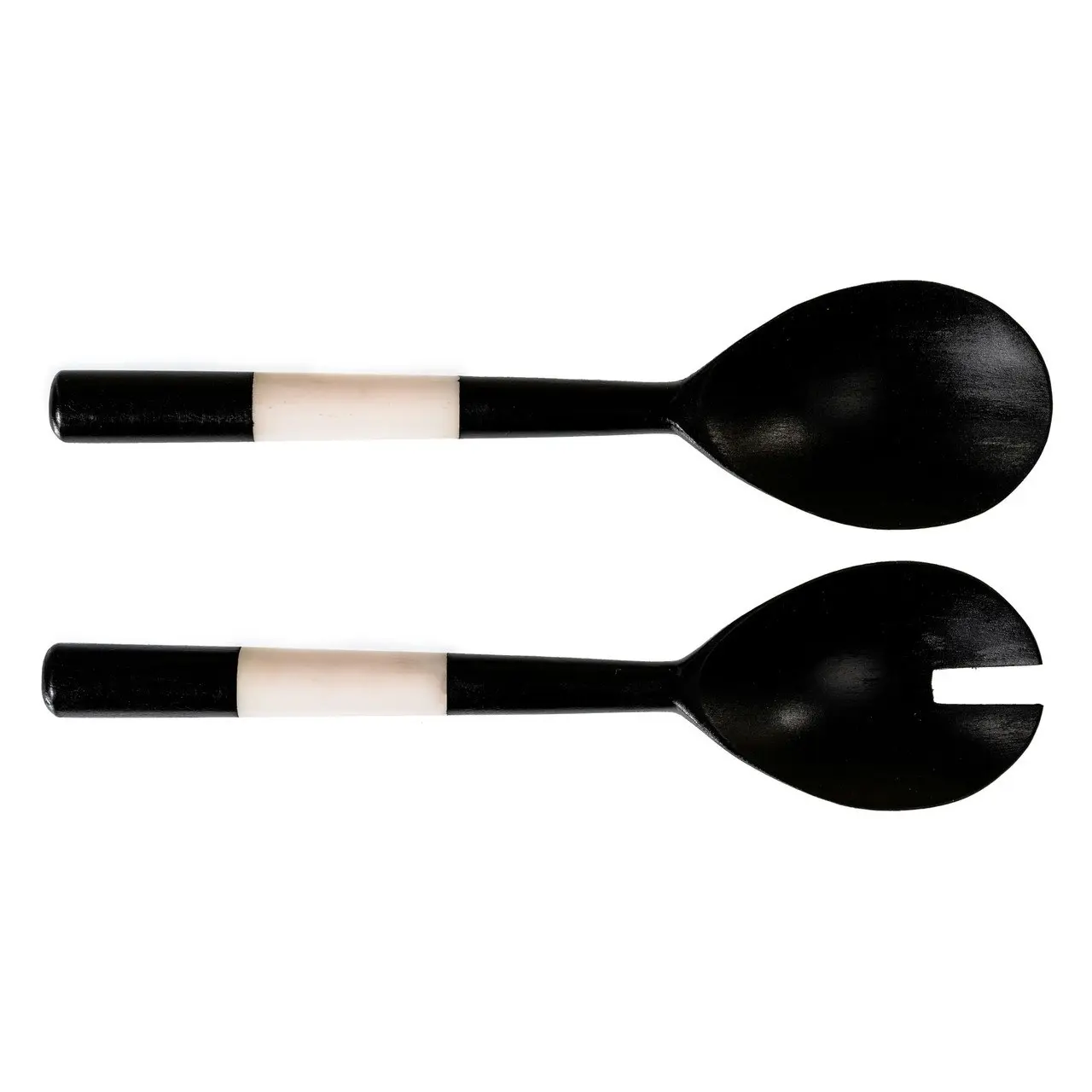 Casa Set of 2 Monochrome Salad Servers