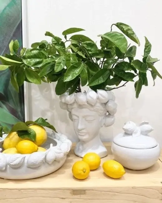 Club Santorini Mode Lemon Jar - Set of 2