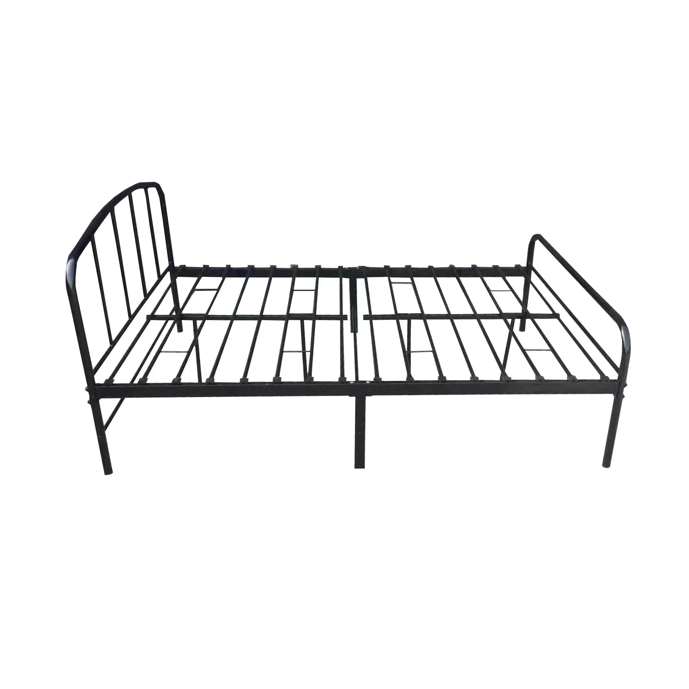 Oliver Metal Bedframe Queen Black