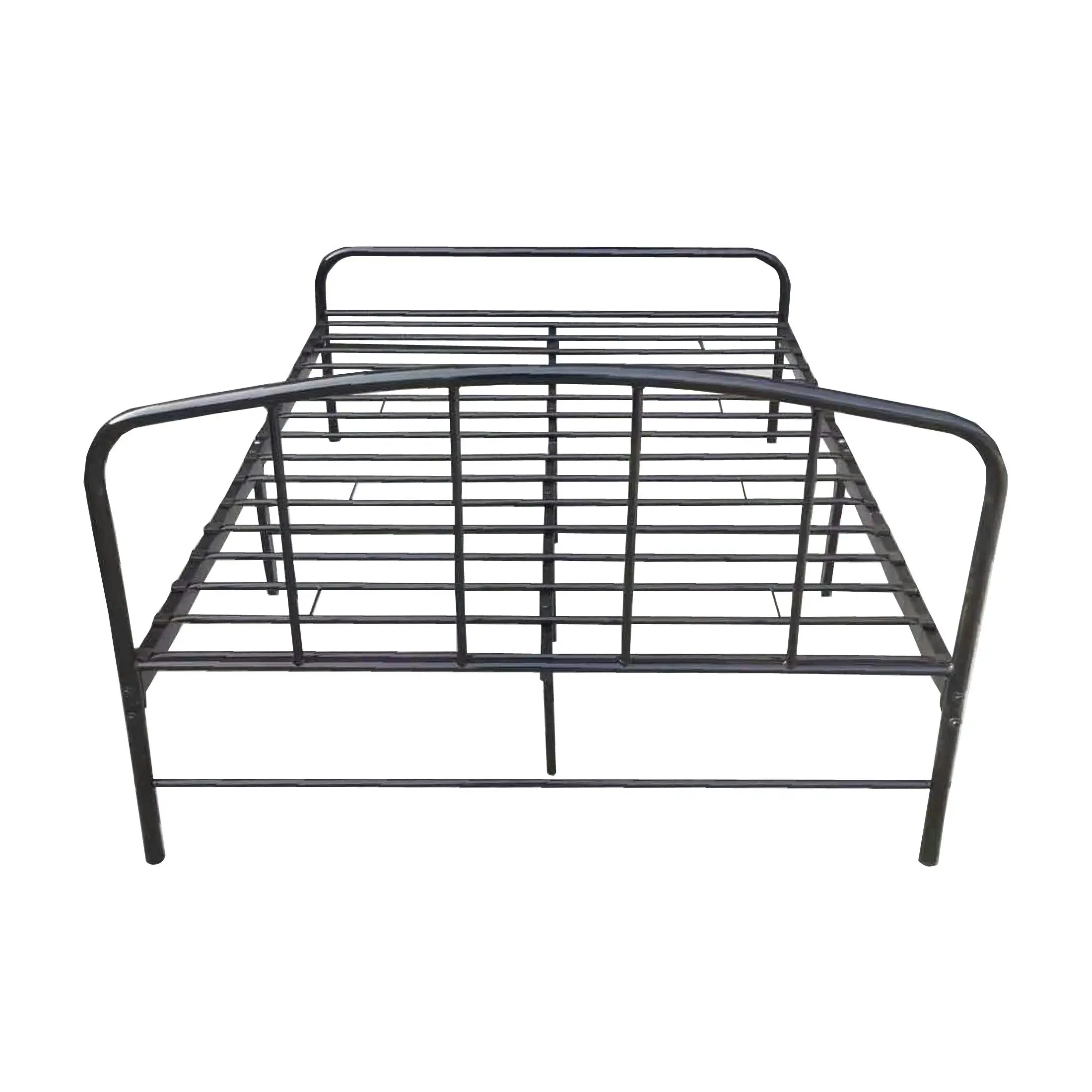 Oliver Metal Bedframe Queen Black