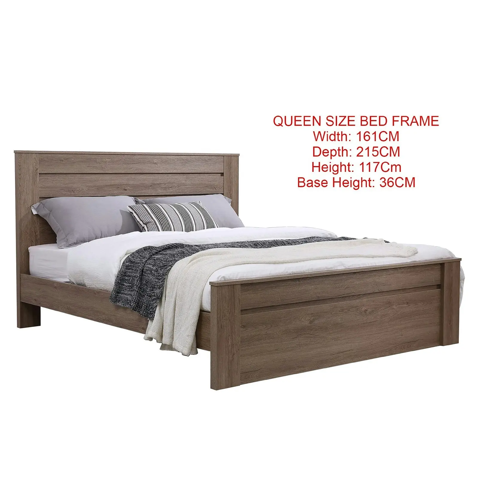 Jason Queen BED - DARK OAK