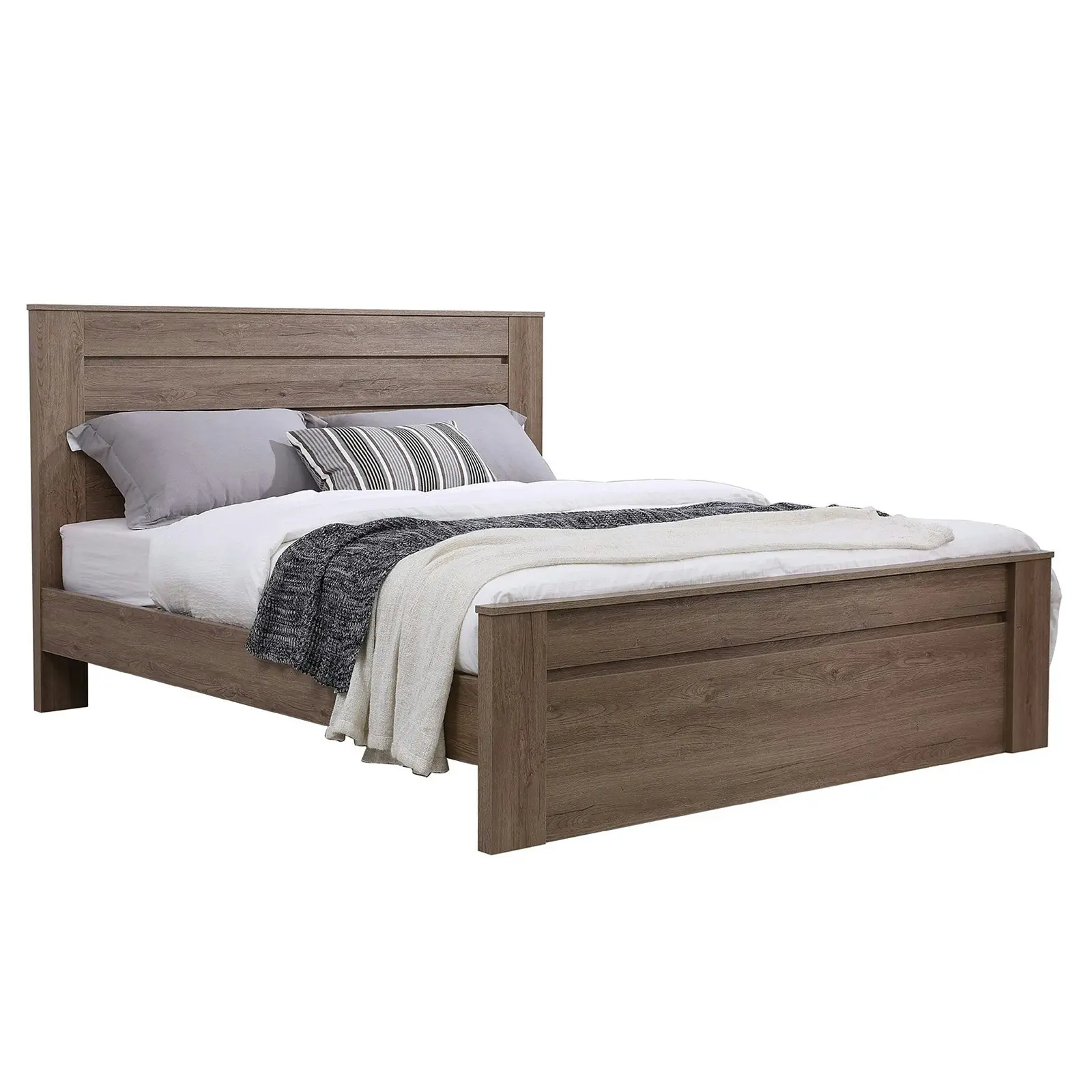 Jason Double BED - DARK OAK