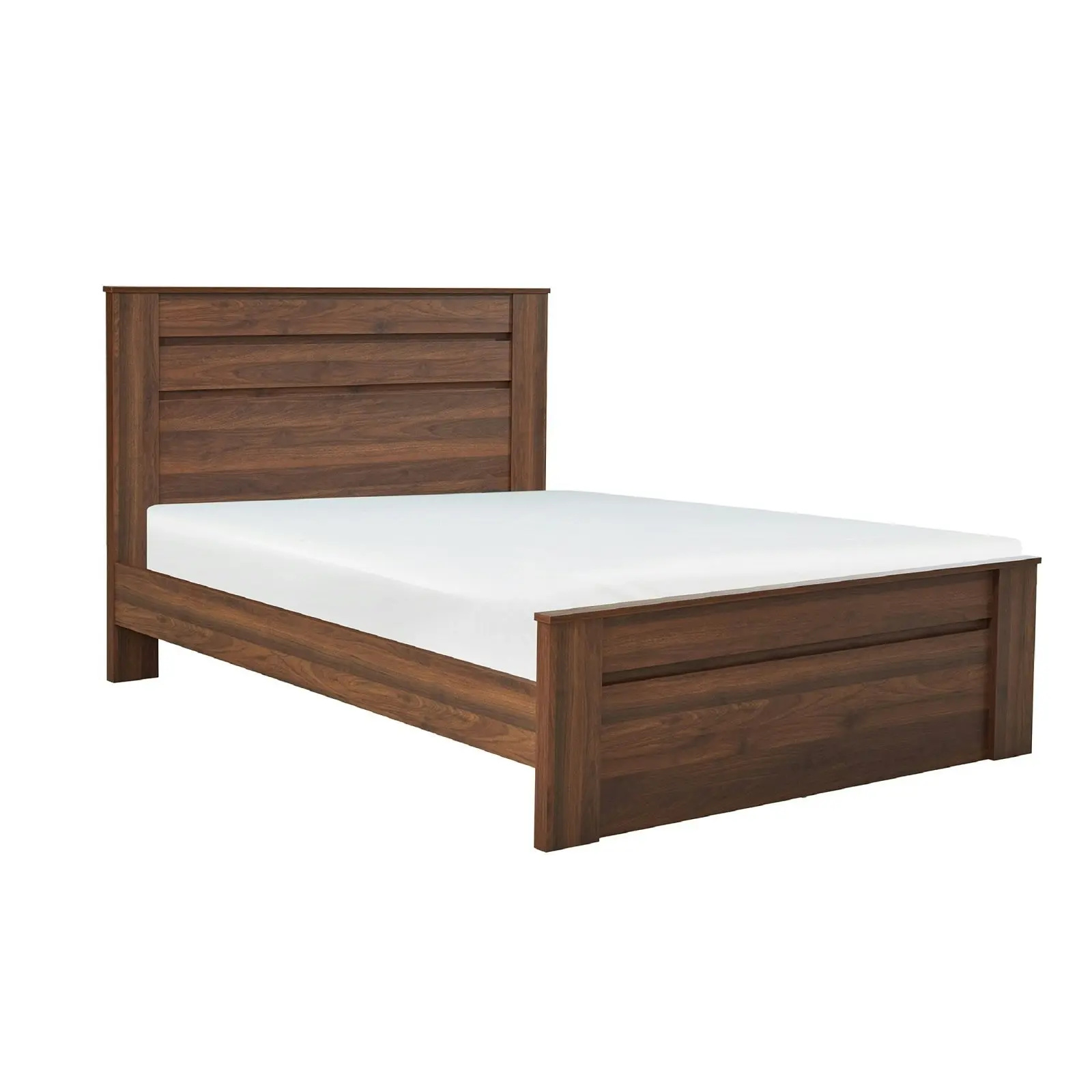 Jason Double BED - WALNUT